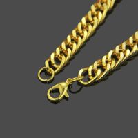 European And American Retro Domineering Hiphop Cuban Chain Men's Necklace main image 4