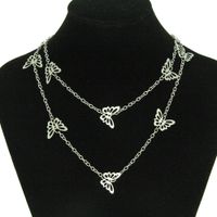 Wholesale Jewelry Simple Style Geometric Alloy Iron Necklace main image 1