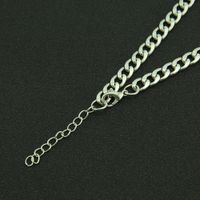 Neuer Einfacher Schmuck Glänzende Modische Mode-schmetterlings-anhänger-kubanische Halskette main image 5