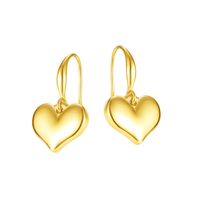 Simple Temperament Heart-shaped Stainless Steel Earrings main image 3
