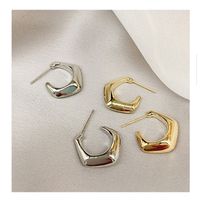 Geometric Earrings 2021 New Trendy Fashion Copper Earrings main image 2