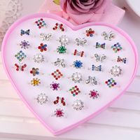 Children's Ring Exquisite Flashing Diamond Adjustable Finger Toy 36 Pieces main image 1