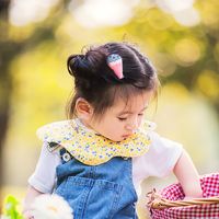 Dix Ensembles D&#39;épingles À Cheveux Pour Enfants De Dessin Animé Mignon Coréen En Épingle À Cheveux Nuage De Crème Glacée main image 5