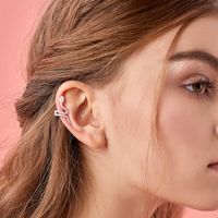 Korean Snake-shaped Ear Bone Clip Female Ear Clip Without Pierced Earrings main image 2