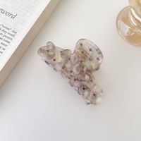 Retro Blume Acetatplatten Handgemacht Inlay Künstlicher Diamant Haarkrallen 1 Stück sku image 7
