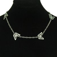 Wholesale Jewelry Simple Style Geometric Alloy Iron Necklace sku image 1
