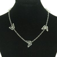 Wholesale Jewelry Simple Style Geometric Alloy Iron Necklace sku image 2