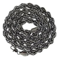 Twist Chain Necklace Metal Twist Thick Long Twist Chain Necklace sku image 3