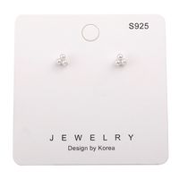 Simple Three Pearl Earrings Wholesale main image 3