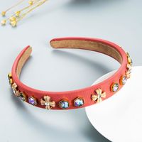 Retro Baroque Fine-edge Pearl Ladies Headband Hairband main image 6