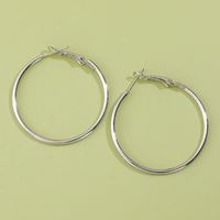 Fashion Simple Large Circle Earrings Jewelry sku image 1