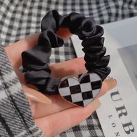 Black And White Checkerboard Hairpin Korean Headdress main image 6