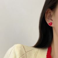Color Simple Retro Small Personality Temperament Earrings Wholesale main image 6