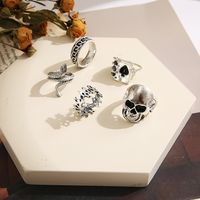 Playing Card Wholesale Creative Retro Card Joint Ring 5-piece Set main image 4