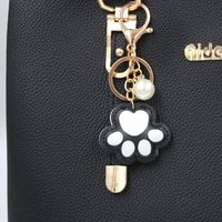 Cat's Claw Bear Paw Leather Bag Key Chain Pendant Bag Pendant Keychain main image 3