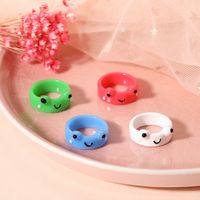 New Creative Simple Korean Cute Cartoon Frog Ring Women's Tail Ring main image 4