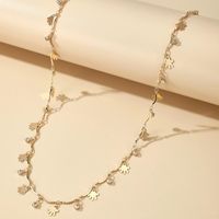 Fashion Trend Jewelry Palm Diamond Single-layer Waist Chain Geometric Disc Tassel Waist Chain main image 3