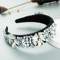 Baroque Crystal Gemstone Decoration European And American New Hair Accessories sku image 1