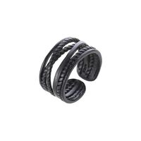 Metal Black Wrapped Animal Rings Alloy Ring sku image 10