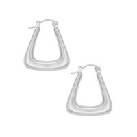 Neue Kreative Einfache Und Unregelmäßige C-förmige Hohle Ohrringe Für Frauen sku image 14