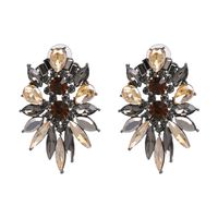 French Ethnic Niche Personality Exaggerated Big Earrings sku image 2