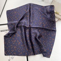 Small Wave Dot Small Square Scarf Spring And Autumn Thin Scarf sku image 4