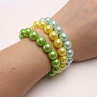 Glitter Pearl Children's Bracelet Color Pearl Bracelet Jewelry main image 5