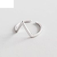 Simple Irregular Copper Opening Ring Wholesale main image 3