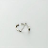 Simple Irregular Copper Opening Ring Wholesale main image 5