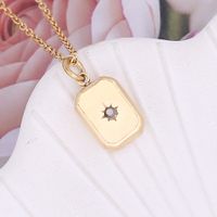 Stainless Steel 18K Gold Plated Fashion Plating Geometric main image 5