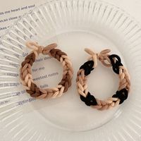 Korean Simple Knotted Chain Winding Braided Rubber Band Hair Scrunchies main image 1