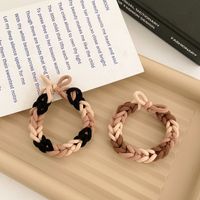 Korean Simple Knotted Chain Winding Braided Rubber Band Hair Scrunchies main image 4