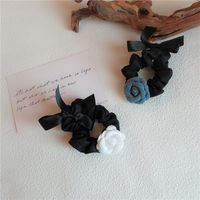 Fabric Camellia Bow Hair Ring Hair Accessories Korean Hair Scrunchies main image 3