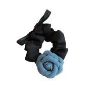 Fabric Camellia Bow Hair Ring Hair Accessories Korean Hair Scrunchies main image 6