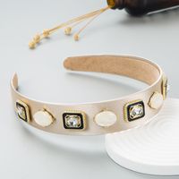 Baroque Retro Geometric Alloy Diamond-studded Headband main image 5