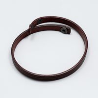 European And American Fashion Jewelry Personality Cowhide Men's Bracelet main image 5