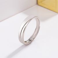 Korean Version Of Diamond-encrusted Zircon Copper Couple Rings main image 5