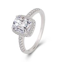 Europäischer Und Amerikanischer Klassischer Retro-diamant-zirkon-kupfer Ring main image 6