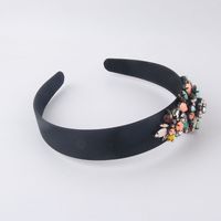 New Fashion Personality Diamond-studded Geometric Flower Headband main image 4