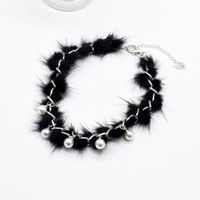 Autumn And Winter Necklace Fur Chain Stitching Necklace Niche Design Clavicle Chain main image 2