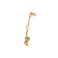 Korean New Simple Fashion Diamond Heart Bracelet Alloy Jewelry main image 6