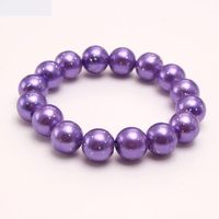 Glitter Pearl Children's Bracelet Color Pearl Bracelet Jewelry sku image 3