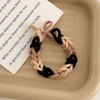Korean Simple Knotted Chain Winding Braided Rubber Band Hair Scrunchies sku image 2