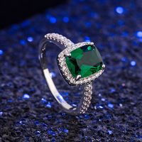 Europäischer Und Amerikanischer Klassischer Retro-diamant-zirkon-kupfer Ring sku image 4