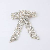 Beautiful Personality Hairpins Diamonds Pearl Bowknot Hairpins sku image 9