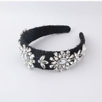 Conjunto De Pulsera De Diadema De Mujer De Lujo Geométrico Con Perlas Con Incrustaciones De Diamantes Retro sku image 6