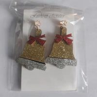 Christmas Non-woven Collection Fashion Earrings Wholesale Nihaojewelry sku image 2