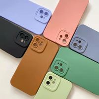 Simple Solid Color Lens All-inclusive Iphone Mobile Phone Case main image 1