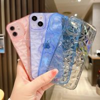 Diamond Pattern Transparent Bear Pattern Suitable For Iphone Mobile Phone Case main image 5