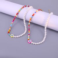 Simple Shell Beads Necklace 2022 Demon Eye Color Necklace main image 5